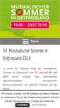 Mobile Screenshot of musikalischersommer.com